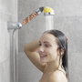 InnovaGoods Douche Écologique Multifonction Shosence avec Huiles Essentielles et Minéraux