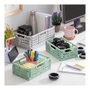 Innovagoods V0103244 Set de 3 boîtes de rangement pliables et empilables, 2 tailles différentes, couleurs tendance