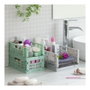 Innovagoods V0103244 Set de 3 boîtes de rangement pliables et empilables, 2 tailles différentes, couleurs tendance