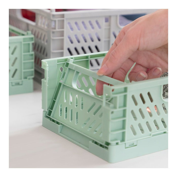Innovagoods V0103244 Set de 3 boîtes de rangement pliables et empilables, 2 tailles différentes, couleurs tendance Innovagoods V0103244 Set de 3 boîtes de rangement pliables et empilables, 2 tailles différentes, couleurs tendance