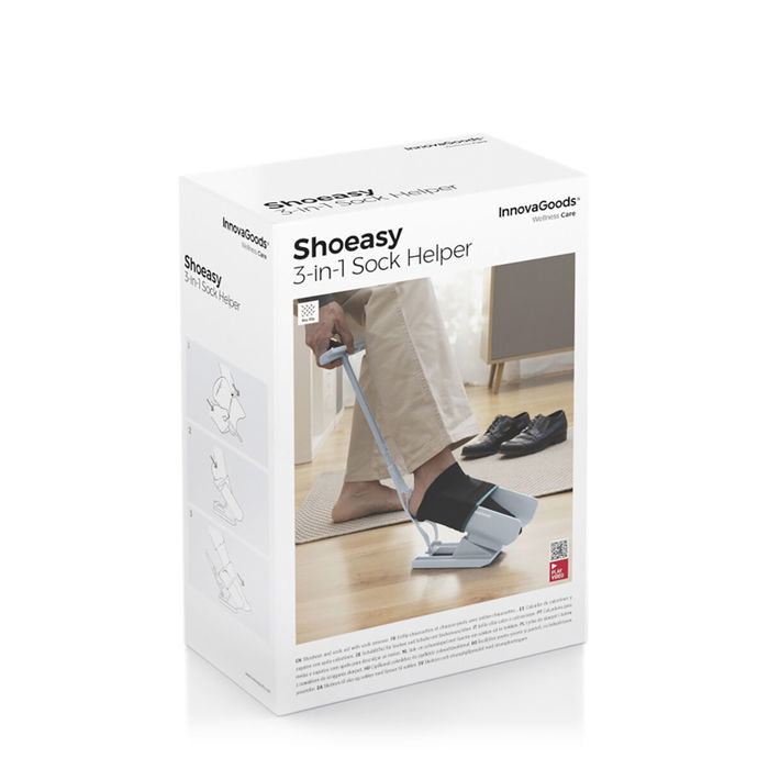 Chausse-pieds pour Chaussures et Chaussettes avec Enlève-chaussettes Shoeasy InnovaGoods Chausse-pieds pour Chaussures et Chaussettes avec Enlève-chaussettes Shoeasy InnovaGoods