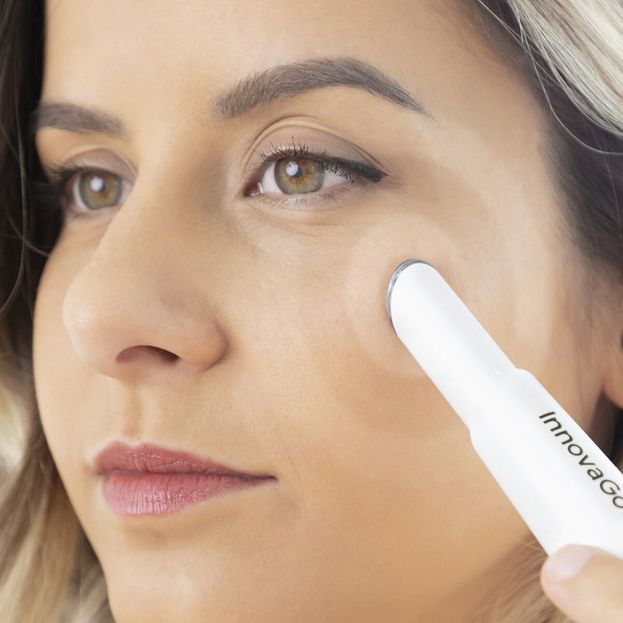 Appareil de Massage Oculaire Anti-âge avec Photothérapie, Thermothérapie et Vibrothérapie Therey InnovaGoods Appareil de Massage Oculaire Anti-âge avec Photothérapie, Thermothérapie et Vibrothérapie Therey InnovaGoods