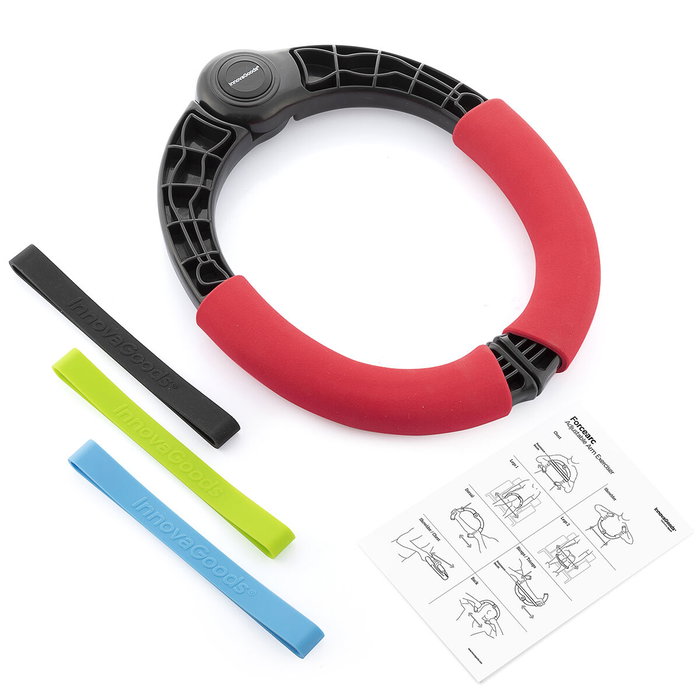 Appareil de Musculation pour Bras Réglable avec Résistance et Guide d´Exercices Forcearc InnovaGoods