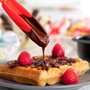 Innovagoods Fondue de chocolat 300 ml 25 W avec accessoires (1 spatule, 10 fourchettes, 10 pics)