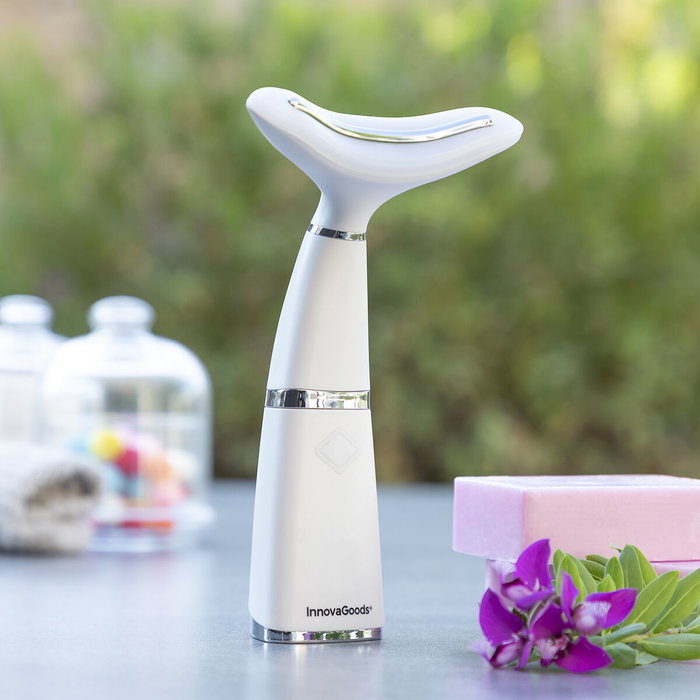 Réducteur de Double-menton avec Photothérapie, Thermothérapie et Vibration Kinred InnovaGoods Réducteur de Double-menton avec Photothérapie, Thermothérapie et Vibration Kinred InnovaGoods