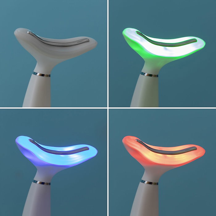 Réducteur de Double-menton avec Photothérapie, Thermothérapie et Vibration Kinred InnovaGoods Réducteur de Double-menton avec Photothérapie, Thermothérapie et Vibration Kinred InnovaGoods