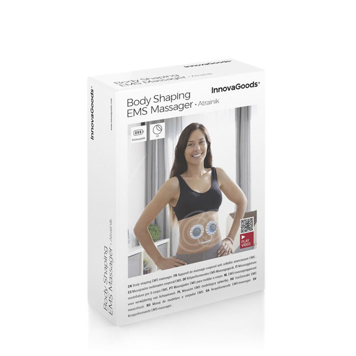 Appareil de Massage et de Modelage du Corps EMS Atrainik InnovaGoods Appareil de Massage et de Modelage du Corps EMS Atrainik InnovaGoods