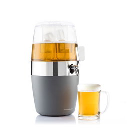 Innovagoods Dispensateur de boissons réfrigérant 4L Transparent Gris Argenté ABS/PP/PS