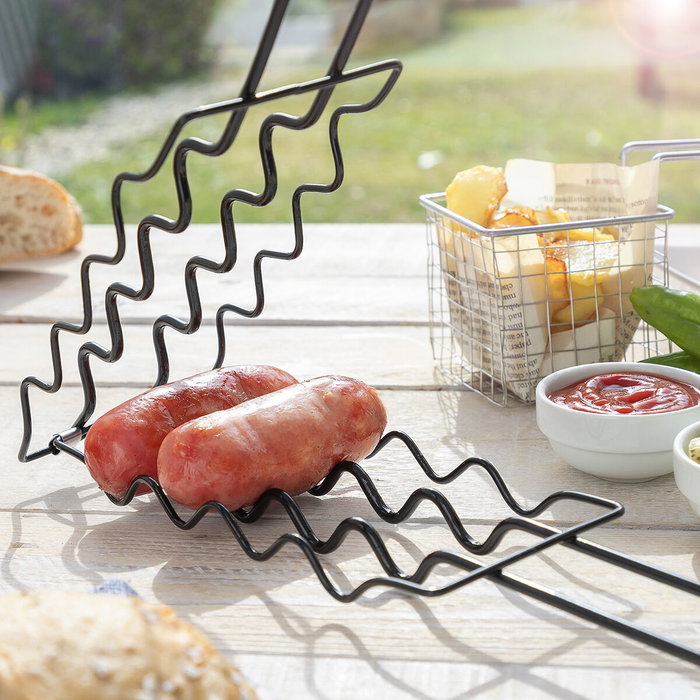 Grille de Barbecue pour Saucisses Sosket InnovaGoods Grille de Barbecue pour Saucisses Sosket InnovaGoods