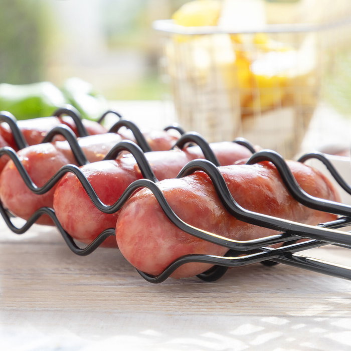Grille de Barbecue pour Saucisses Sosket InnovaGoods Grille de Barbecue pour Saucisses Sosket InnovaGoods
