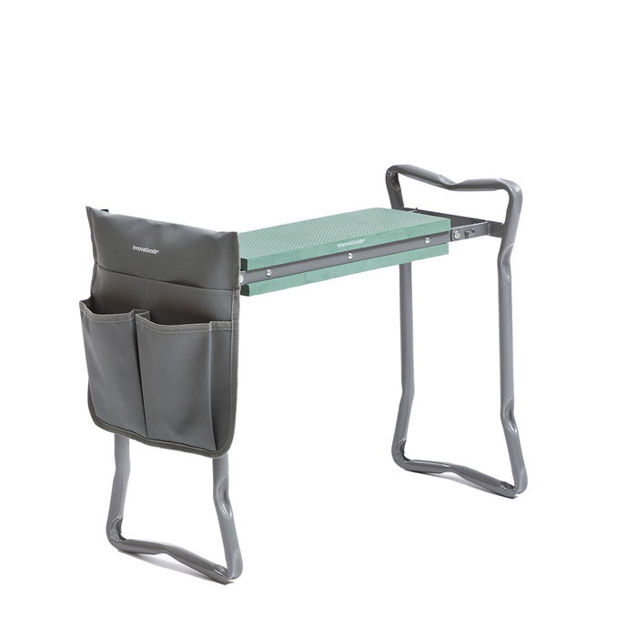 Banc de Jardin Pliable avec Sac à Outils 3-en-1 Situl InnovaGoods Banc de Jardin Pliable avec Sac à Outils 3-en-1 Situl InnovaGoods