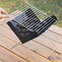 Mini-barbecue Pliable Portable pour Charbon Foldecue InnovaGoods