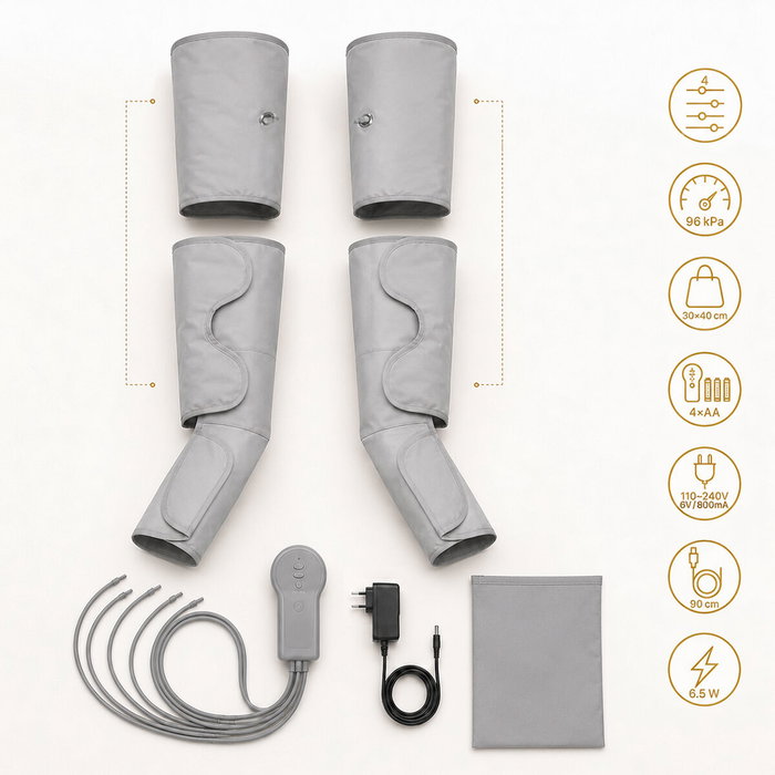 InnovaGoods Masseur de Jambe par Compression d'Air Maspres InnovaGoods Masseur de Jambe par Compression d'Air Maspres
