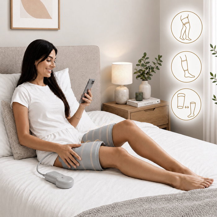 InnovaGoods Masseur de Jambe par Compression d'Air Maspres InnovaGoods Masseur de Jambe par Compression d'Air Maspres