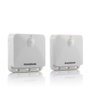 Innovagoods Lot de 2 Veilleuses LED avec Capteur de Mouvement, 3 LEDs, Fonctionne sur Piles 3xAAA (non incluses), Blanc