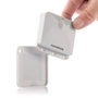 Innovagoods Lot de 2 Veilleuses LED avec Capteur de Mouvement, 3 LEDs, Fonctionne sur Piles 3xAAA (non incluses), Blanc