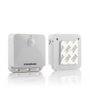 Innovagoods Lot de 2 Veilleuses LED avec Capteur de Mouvement, 3 LEDs, Fonctionne sur Piles 3xAAA (non incluses), Blanc
