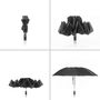 Parapluie Pliable à Fermeture Inversée avec LED Folbrella InnovaGoods