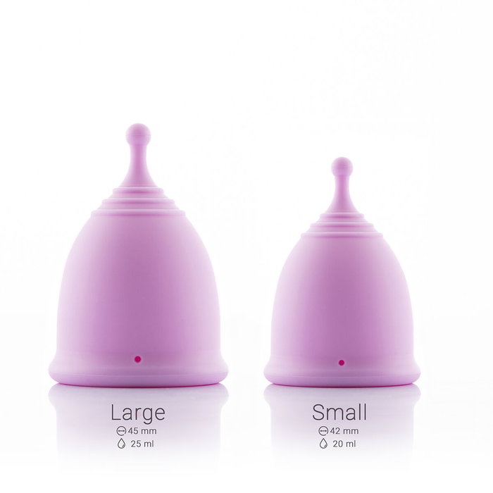 InnovaGoods Coupe Menstruelle Kuppy Taille L, Violet