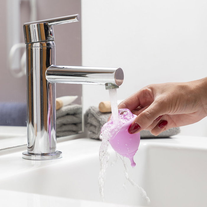 InnovaGoods Coupe Menstruelle Kuppy Taille L, Violet