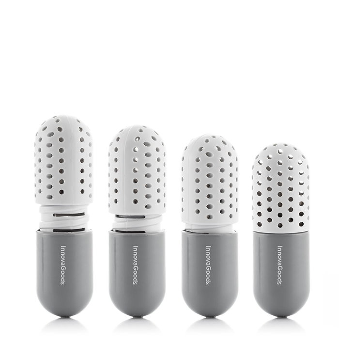 Capsules Désodorisantes pour Chaussures Froes InnovaGoods 2 Unités Capsules Désodorisantes pour Chaussures Froes InnovaGoods 2 Unités