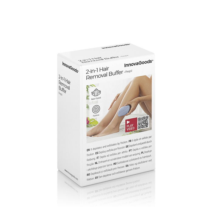 Épilateur Exfoliant par Frottement avec Nanocristaux Frepil InnovaGoods Épilateur Exfoliant par Frottement avec Nanocristaux Frepil InnovaGoods