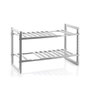 InnovaGoods Étagère Extensible Shibblek à 2 Étagères, Gris