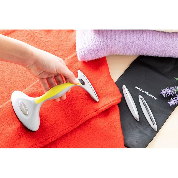 Brosse Anti-peluche avec Accessoires 4 en 1 Blint InnovaGoods Brosse Anti-peluche avec Accessoires 4 en 1 Blint InnovaGoods
