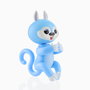 Figurine Happy Squirrel Violet-Mauve
