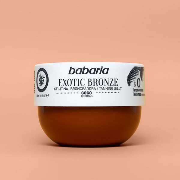 Babaria F-0 - Gelée auto-bronzante intense Coco - Flacon de 300 ml