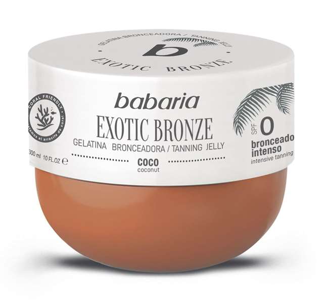 Babaria F-0 - Gelée auto-bronzante intense Coco - Flacon de 300 ml