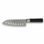 Ensemble de Couteaux Cecotec Santoku Noir Acier inoxydable Fibre de Carbone (4 pcs)