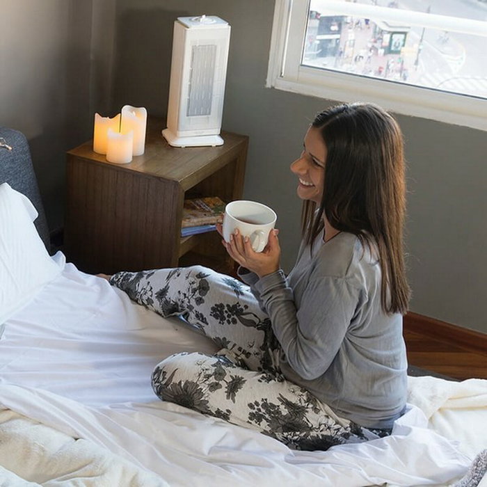 Chauffage Céramique Électrique Cecotec Ready Warm 6200 Ceramic Sky 2000 W 1000-2000 W Blanc