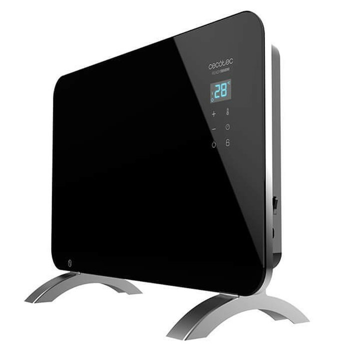 Panneau de chauffage Cecotec Ready Warm 6670 Crystal Connection Noir 1000 W