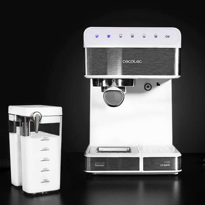 Cafetière express Cecotec Power Instant-Ccino 20 Touch Serie Bianca 1350 W Blanc 1,4 L Semi-automatique