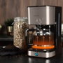 Cecotec Coffee 66 Heat Cafetière Goutte 1,5L Technologie ExtremeAroma Maintien au Chaud Acier Inoxydable