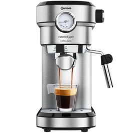 Cecotec 01584 Cafelizzia 790 Steel Pro Cafetière Expresso 20 bars Thermoblock Mousseur à lait Inox