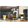 Cecotec 01584 Cafelizzia 790 Steel Pro Cafetière Expresso 20 bars Thermoblock Mousseur à lait Inox