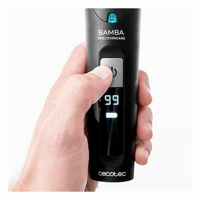 Coupes Sans Fil Cecotec Bamba PrecisionCare Wet&Dry LED Noir Coupes Sans Fil Cecotec Bamba PrecisionCare Wet&Dry LED Noir