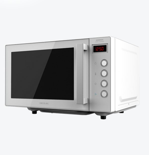 Cecotec Micro-ondes sans plateau GrandHeat 2000 20L 700W Blanc