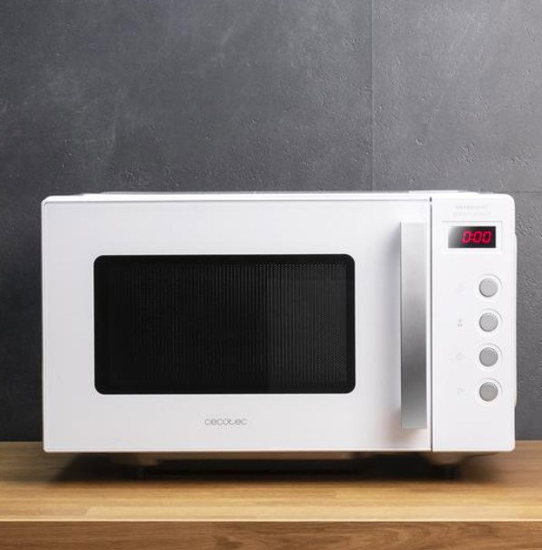 Cecotec Micro-ondes sans plateau GrandHeat 2000 20L 700W Blanc