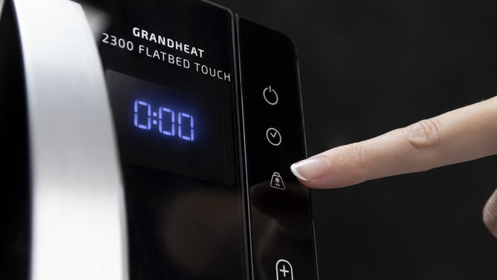 Cecotec GrandHeat 2300 Flatbed Touch Black
