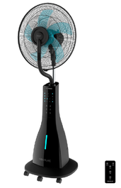 Cecotec EnergySilence 690 Freshessence Ventilateur Nébulateur sur Pied avec 3L d'Eau, 3 Vitesses, 5 Pales, Minuterie 7,5h, Télécommande, 90W