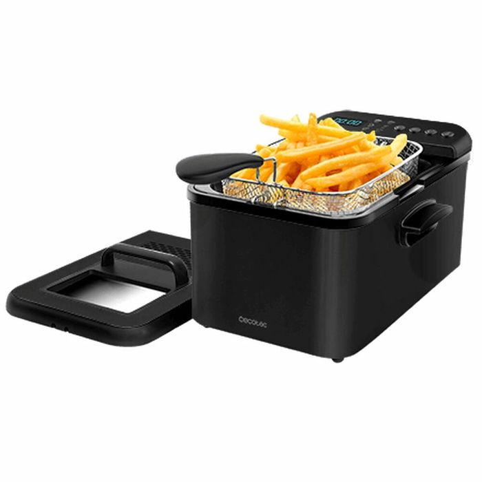 Friteuse Cecotec Cleanfry Luxury 4000 Black 4,2 L 3270 W Noir Friteuse Cecotec Cleanfry Luxury 4000 Black 4,2 L 3270 W Noir