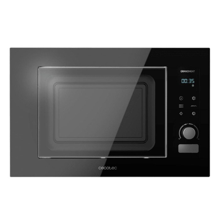 Cecotec GrandHeat 2090 Built-in Touch - Micro-ondes Encastrable avec Gril 21 L 1200 W Noir Cecotec GrandHeat 2090 Built-in Touch - Micro-ondes Encastrable avec Gril 21 L 1200 W Noir